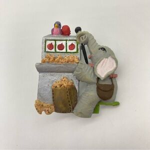 Elephant Winning Peanuts Pin Brooch